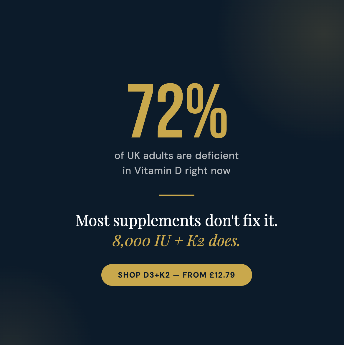 High Strength Vitamin D3 + K2 (8,000IU)