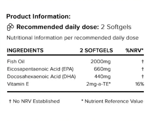 Omega 3 Fish Oils